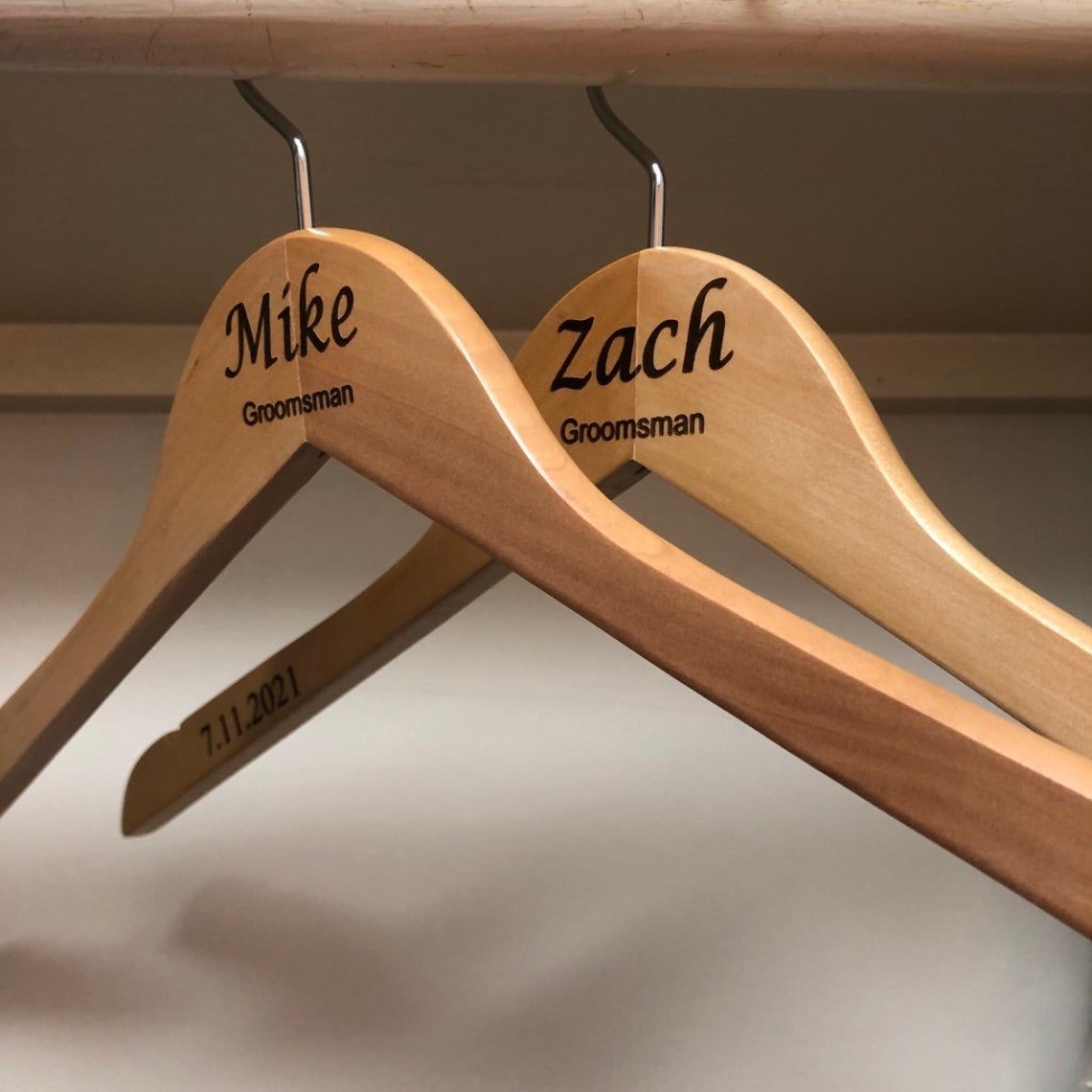 Wedding Hanger by Groovy Groomsmen Gifts