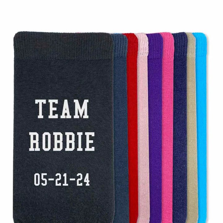 Wedding Team Socks - Groovy Groomsmen Gifts