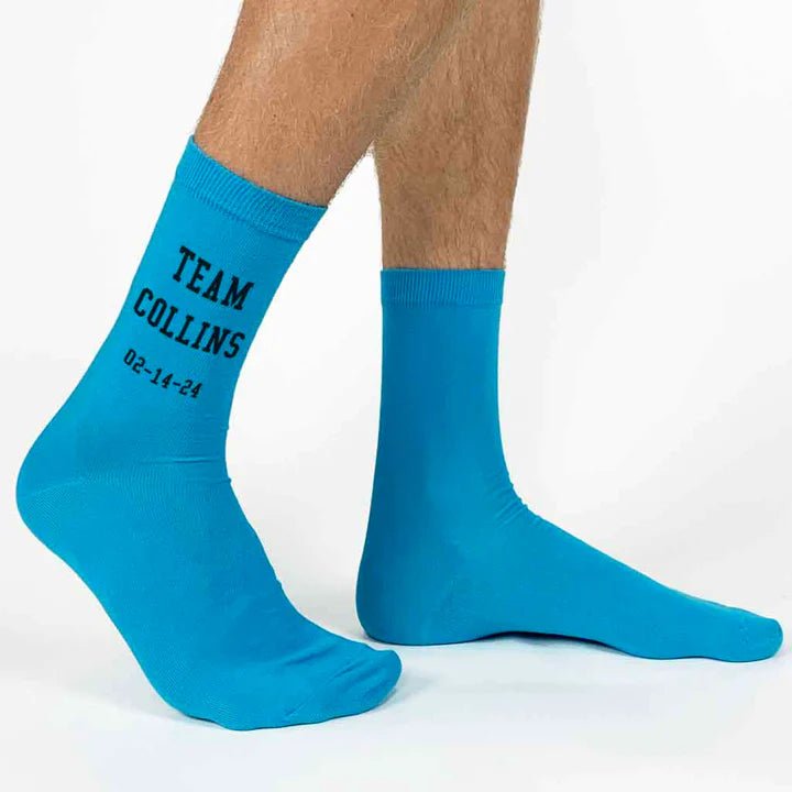 Wedding Team Socks - Groovy Groomsmen Gifts