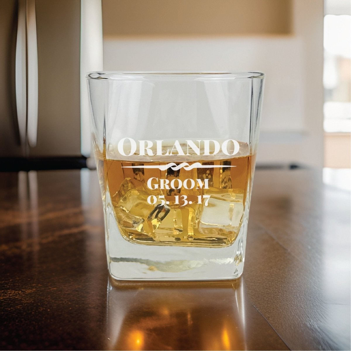 Whiskey Glass Whiskey Smash by Groovy Groomsmen Gifts