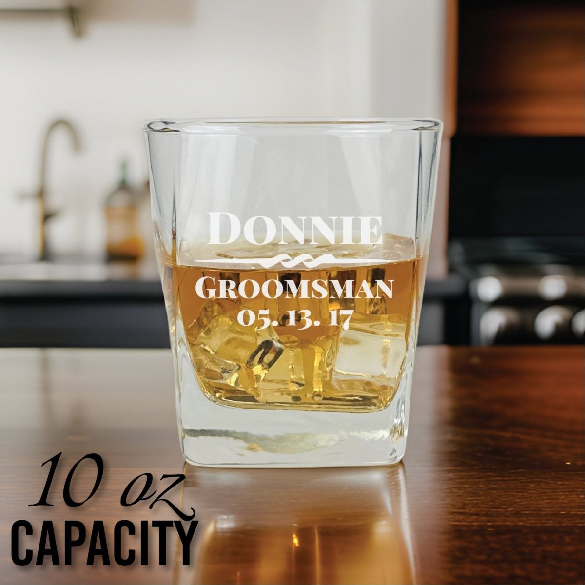 Whiskey Glass Whiskey Smash by Groovy Groomsmen Gifts