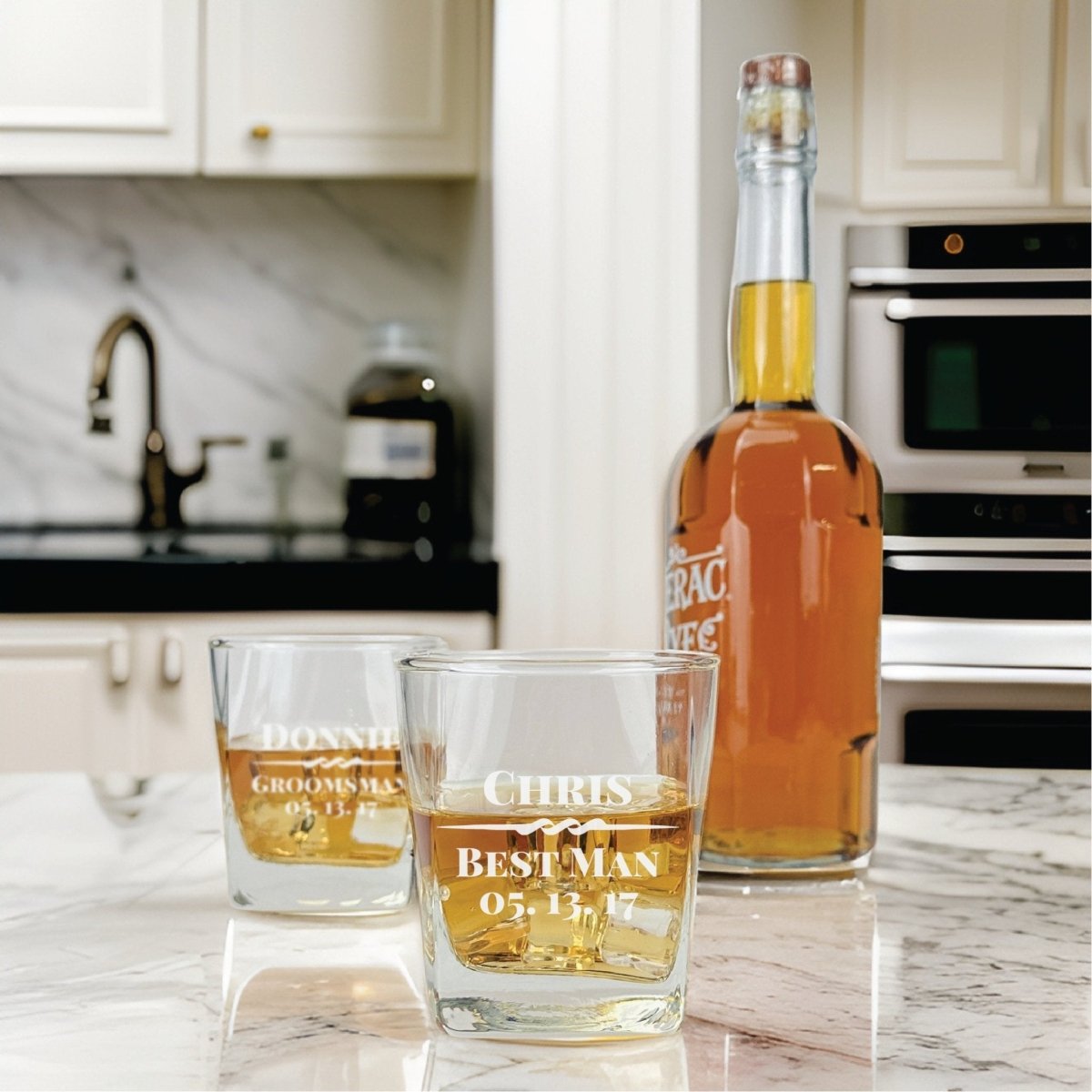 Whiskey Glass Whiskey Smash by Groovy Groomsmen Gifts