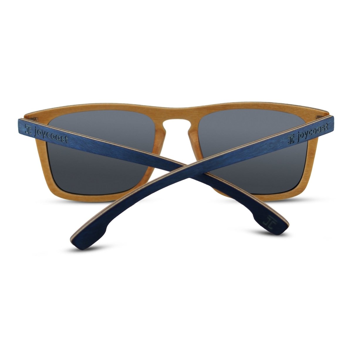 Wooden Sunglasses Blu | Maple Wood Sunglasses by Groovy Groomsmen Gifts