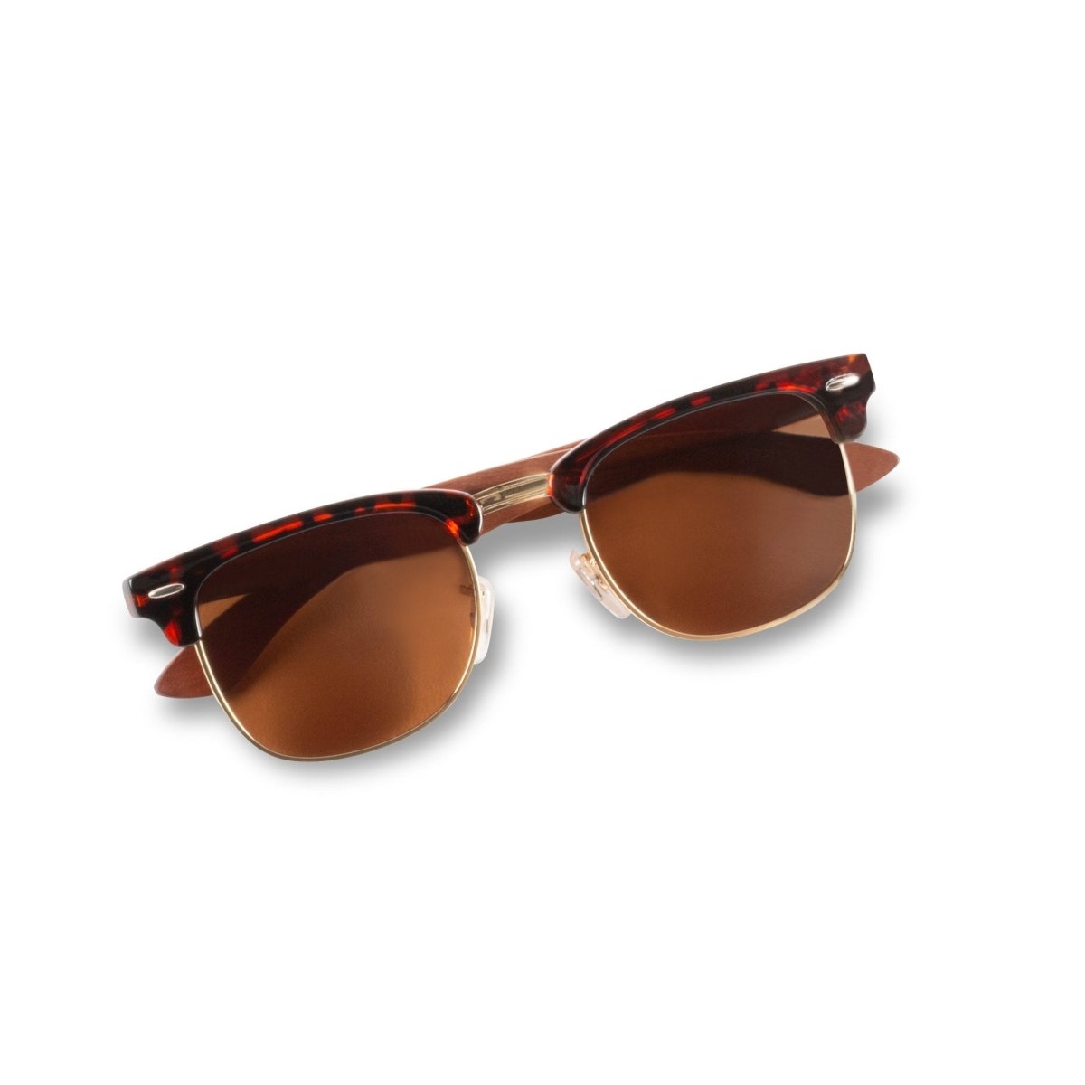 Wooden Sunglasses “Malcolm” | Red Tortoise Club Master by Groovy Groomsmen Gifts