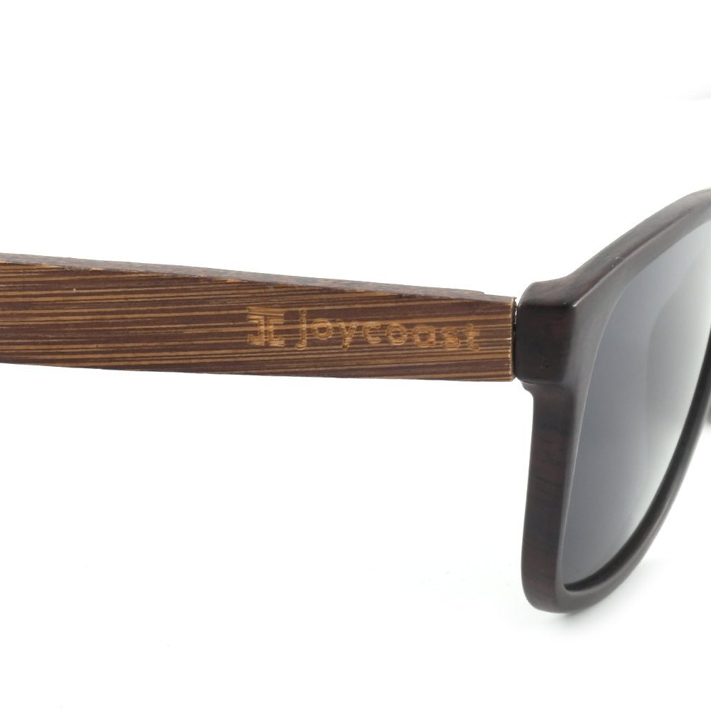 Wooden Sunglasses Woodgrain Mozz | American Walnut by Groovy Groomsmen Gifts