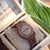 Wooden Watch American Walnut | Walnut Northstar Watch by Groovy Groomsmen Gifts