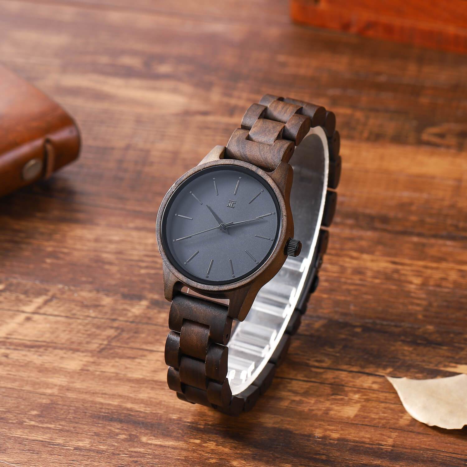 Wooden Watch Everywhere | Dark Sandalwood by Groovy Groomsmen Gifts