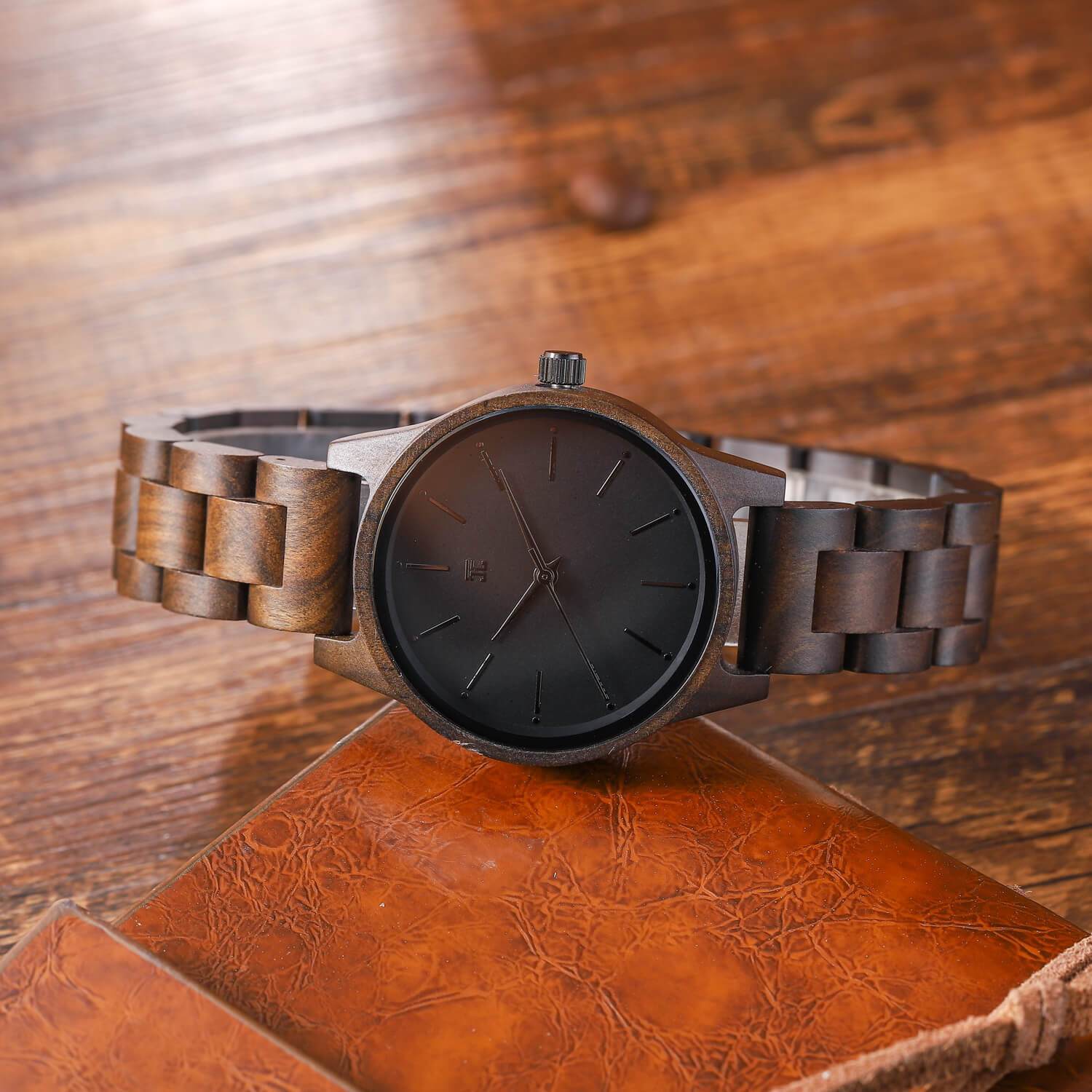 Wooden Watch Everywhere | Dark Sandalwood by Groovy Groomsmen Gifts