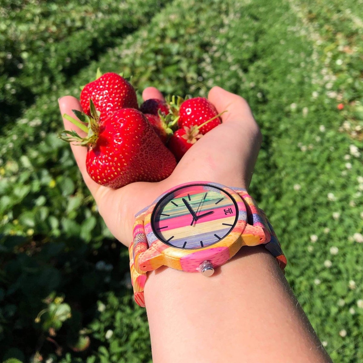 Wooden Watch Fruitloops Bamboo Watch by Groovy Groomsmen Gifts