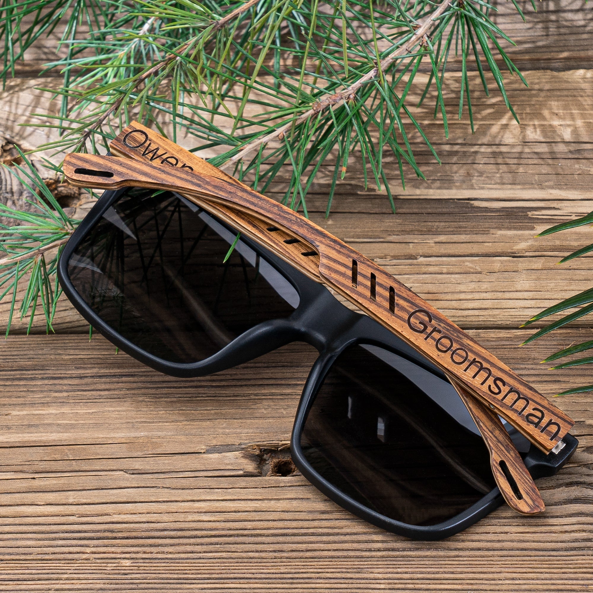 Wooden Wayfarers - Groovy Groomsmen Gifts