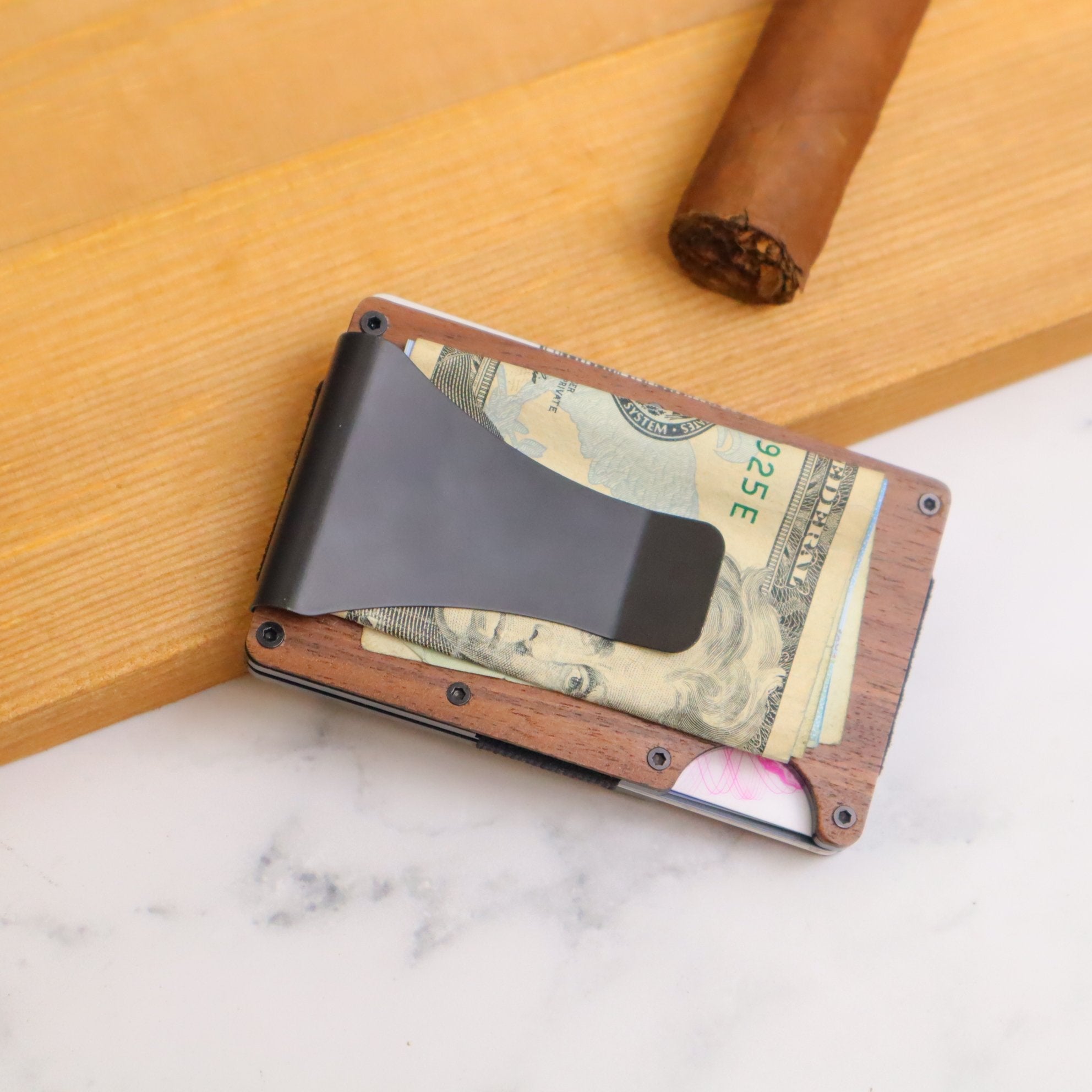 Woody Wallet - Groovy Groomsmen Gifts