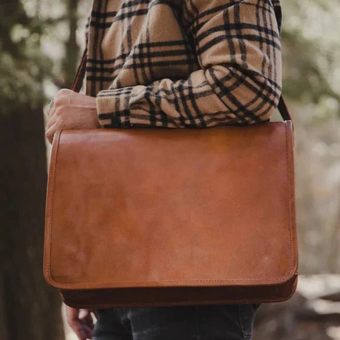 Working in the Wild Messenger - Groovy Groomsmen Gifts