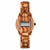 Wooden Watch Zebby | Zebrawood Watch by Groovy Groomsmen Gifts