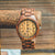 Wooden Watch Zebra Max | African Zebrano by Groovy Groomsmen Gifts