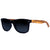 Wooden Sunglasses Zebu | Zebrawood Sunglasses by Groovy Groomsmen Gifts