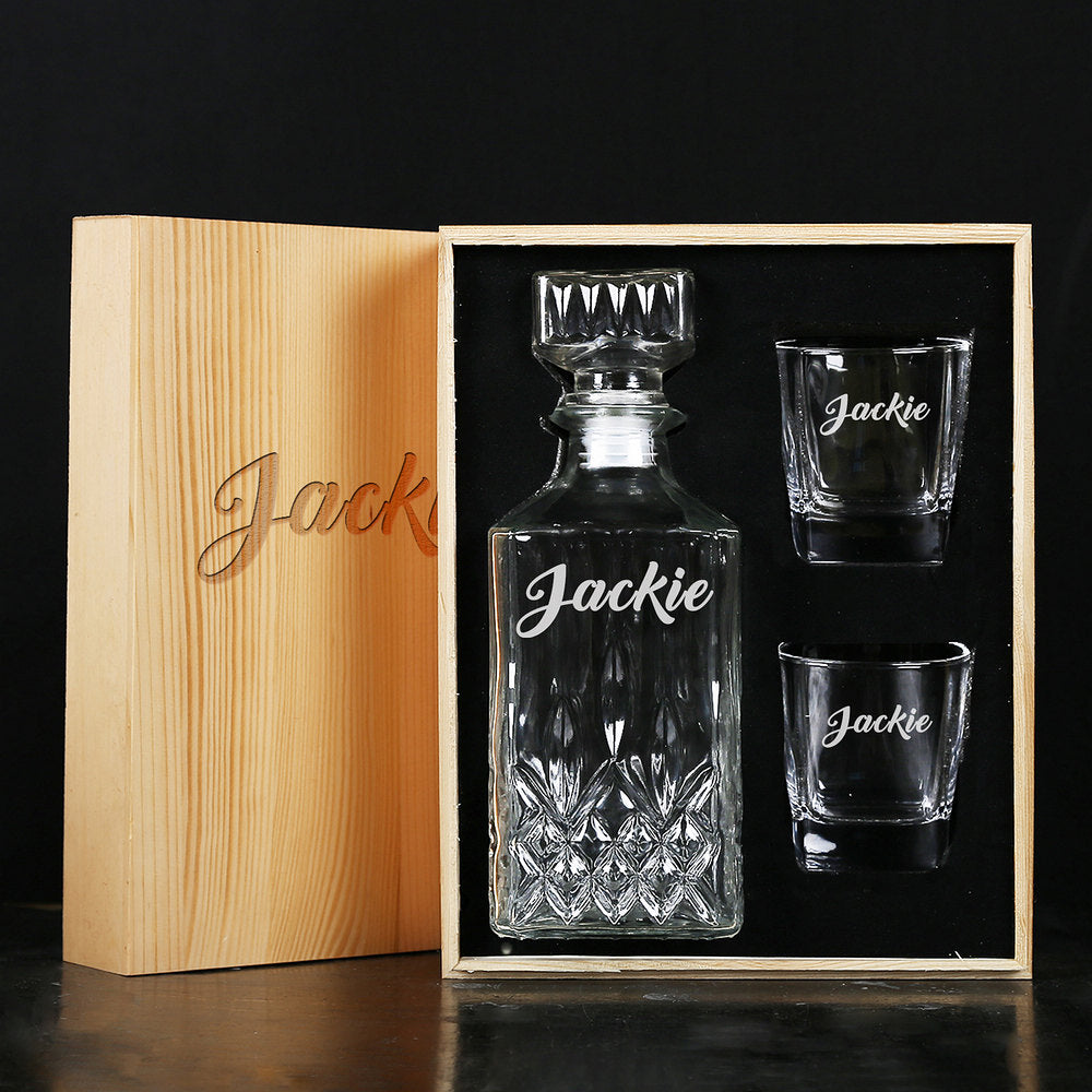 The Crystal Shoppe Personalized Wedding Glassware Barware Gifts