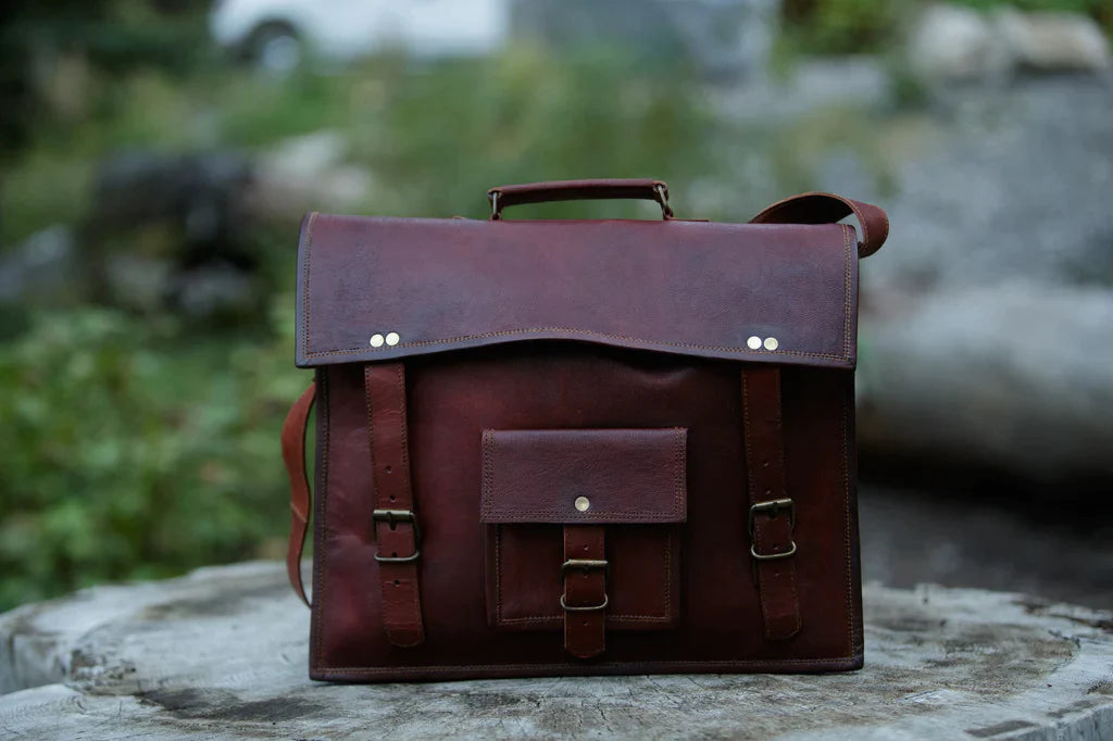 Kodiak Leather Laptop Sleeve