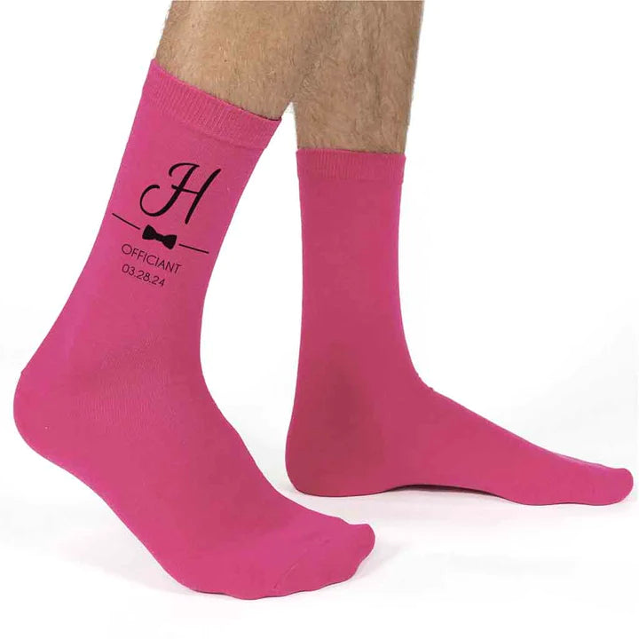  Glohox Personalized Text Crew Socks,Custom Personalized Name  Crew Socks Customized Socks Funny Dress Socks Wedding Socks : Clothing,  Shoes & Jewelry