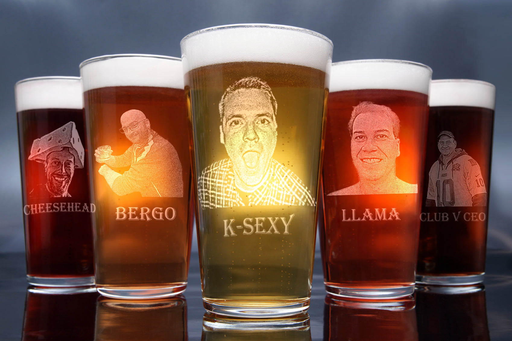 Personalized Beer Mug - Groovy Guy Gifts