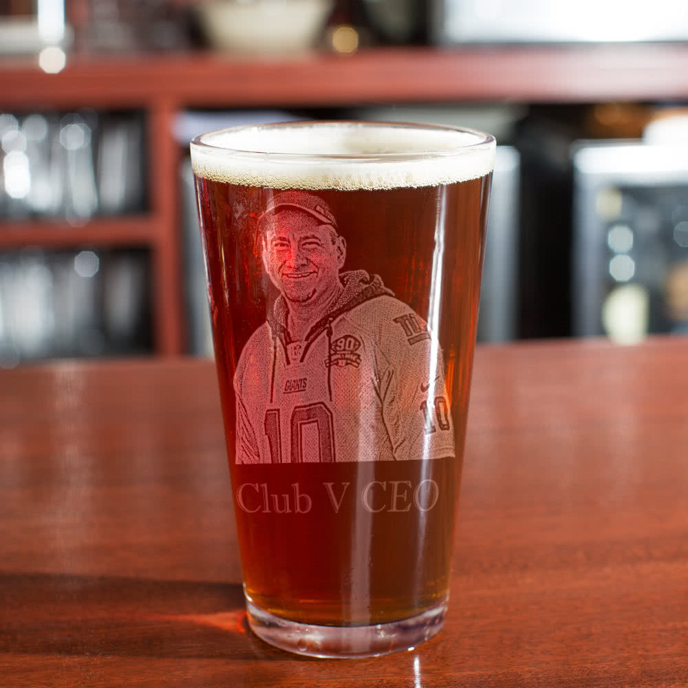 Funny Groomsmen Gifts | Laser Engraved Your Buddy on a Beer Glass ...