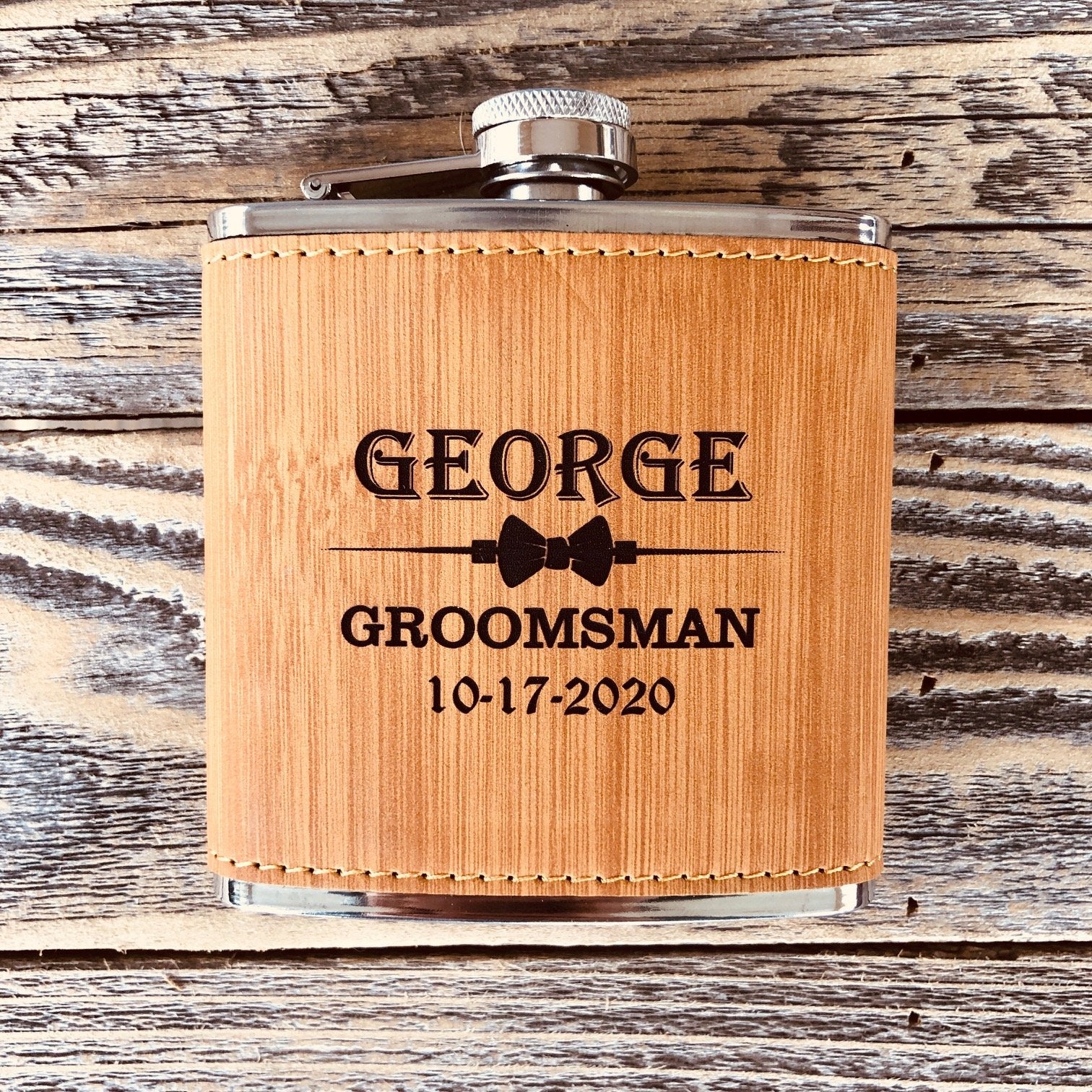 Two-Tone Drink Koozie - Groovy Groomsmen Gifts