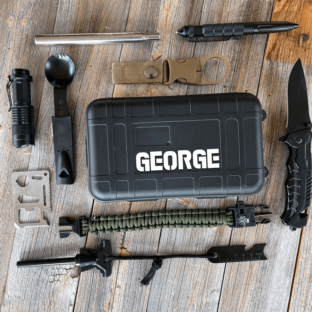 Box Set Survival Set by Groovy Groomsmen Gifts