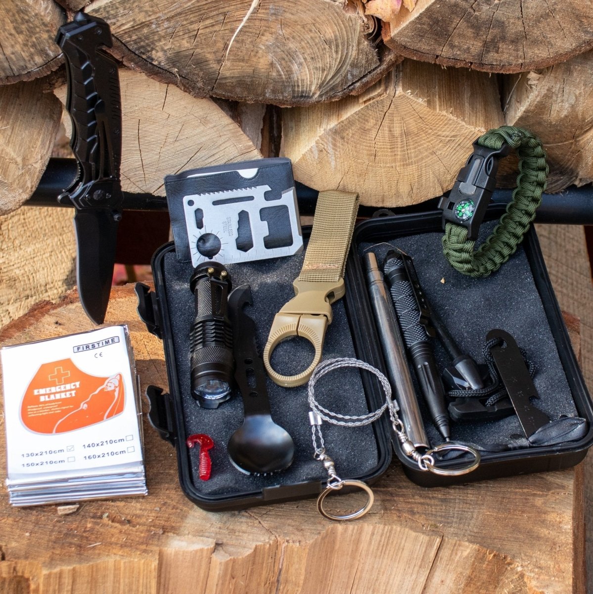 Box Set Survival Set by Groovy Groomsmen Gifts