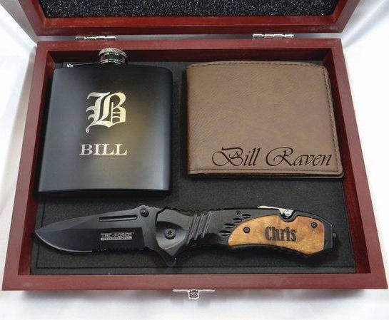 Personalized Meat Cleaver Knife, Set of 5 - Groomsmen Gifts