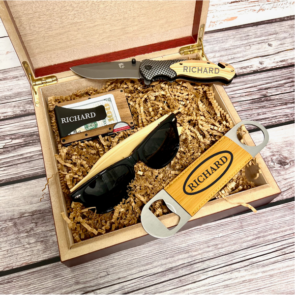 Father of the Bride Gift Box - Groovy Groomsmen Gifts