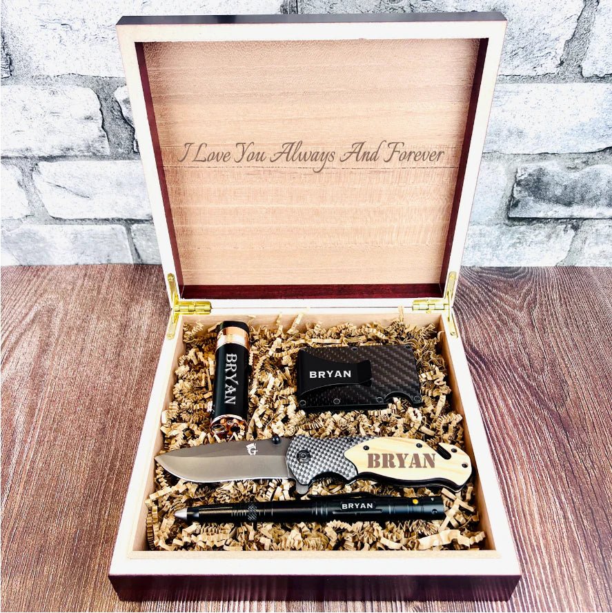 Gift Box Sentimental Gift Box Set by Groovy Groomsmen Gifts