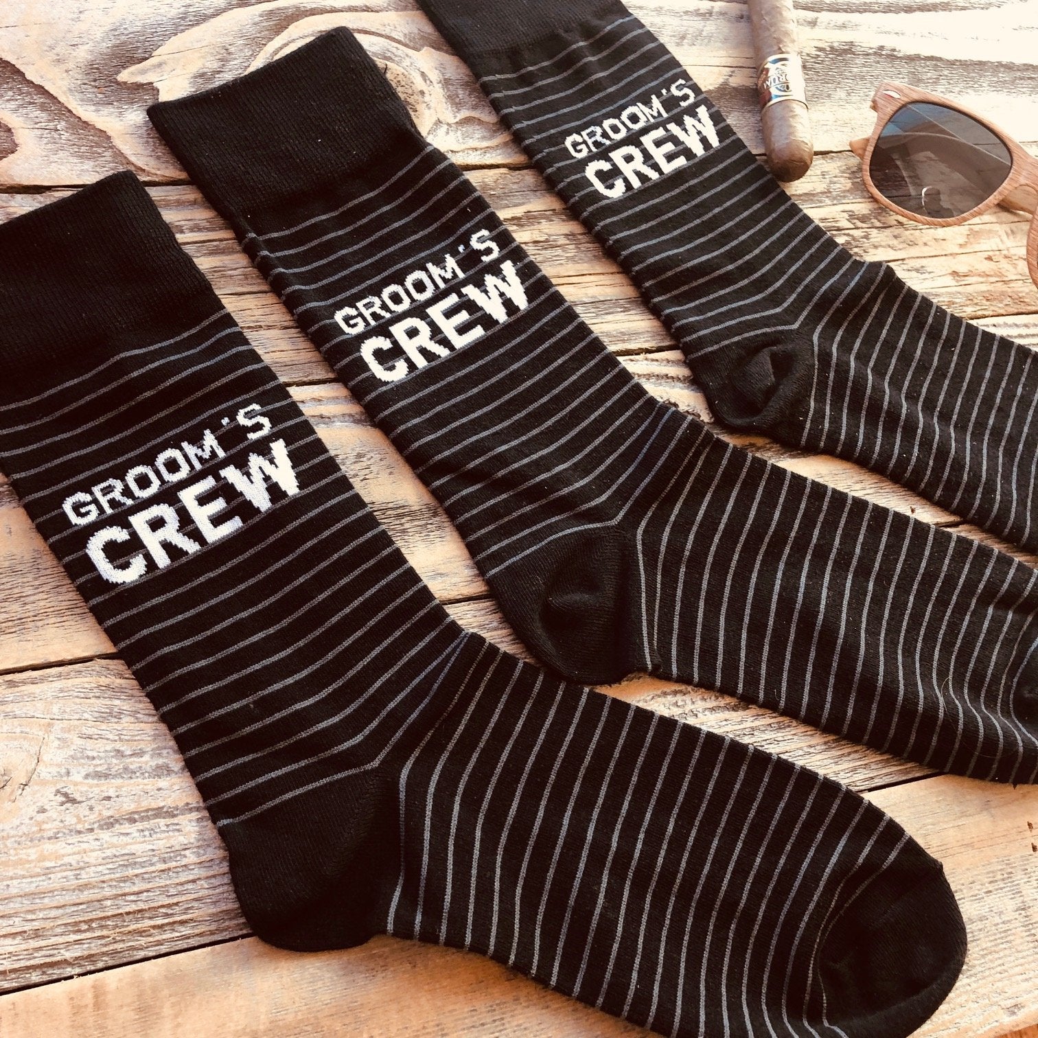 17 Fun Groomsmen Socks (Wacky Crew Socks) - Groovy Groomsmen Gifts