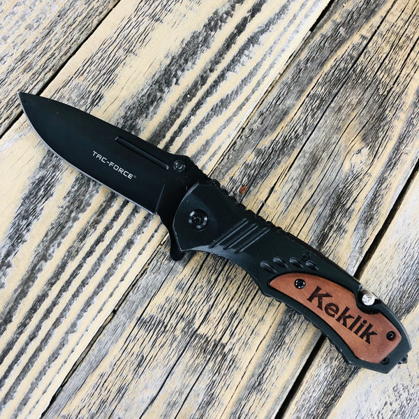 Custom Groomsmen Knife with Personalized Box - Groovy Groomsmen Gifts