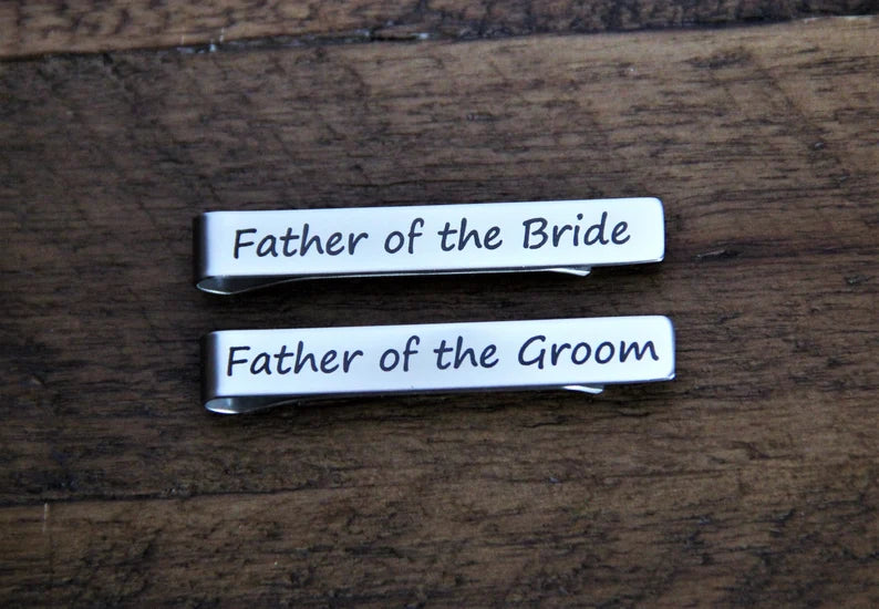 The BEST Custom Tie Clip (Personalized for Free) - Groovy Groomsmen Gifts