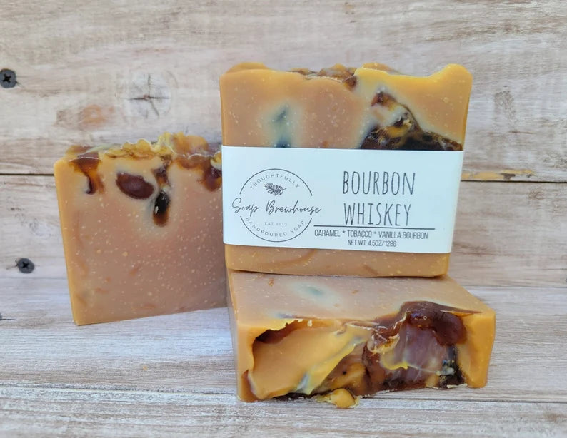 Beer & Bourbon Soap Set